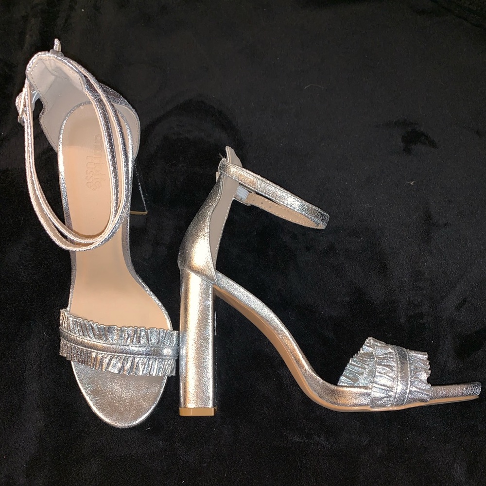 Silver Charlotte Russe Heels